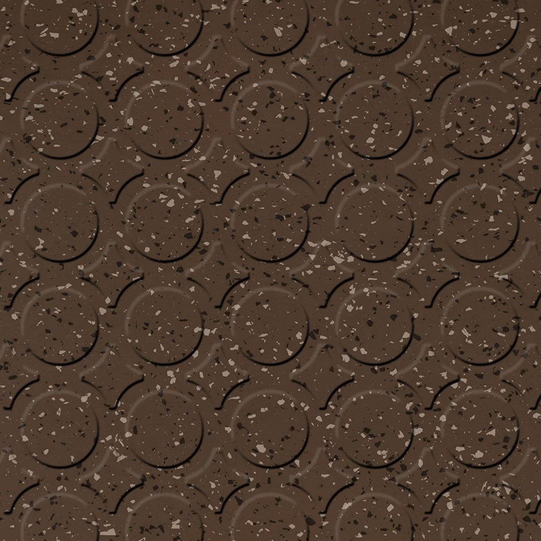 Flexco SpexTones Radial III 18" x 18" Rubber Tile
