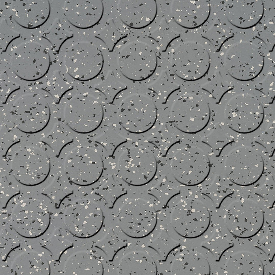 Flexco SpexTones Radial III 18" x 18" Rubber Tile