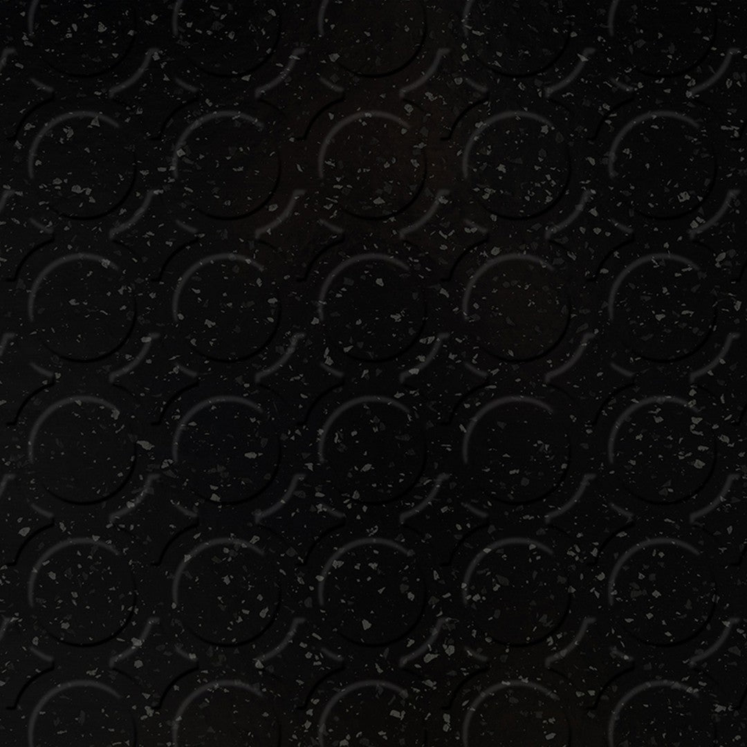 Flexco SpexTones Radial III 18" x 18" Rubber Tile
