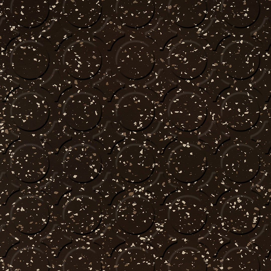 Flexco SpexTones Radial III 18" x 18" Rubber Tile