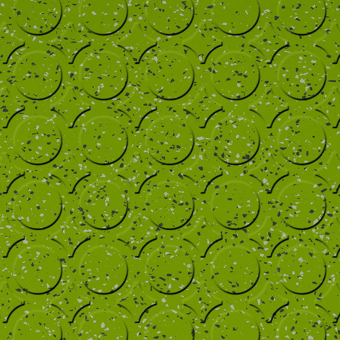 Flexco SpexTones Radial III 18" x 18" Rubber Tile
