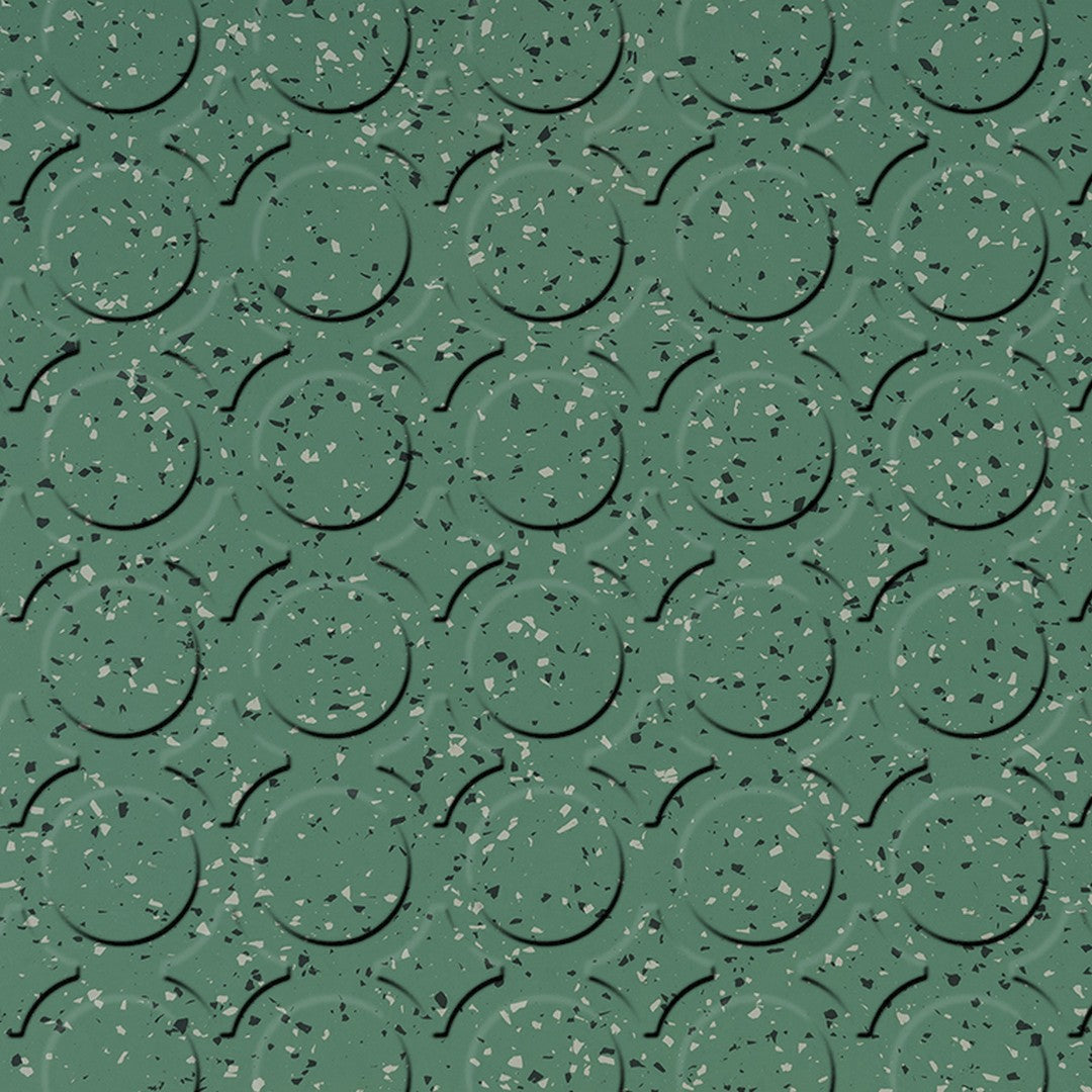 Flexco SpexTones Radial III 18" x 18" Rubber Tile