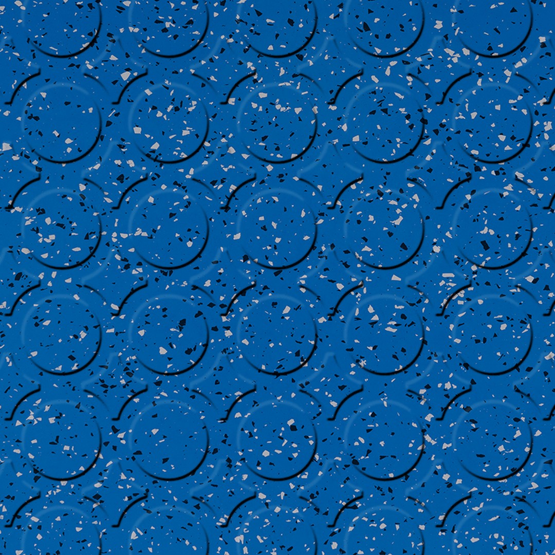 Flexco SpexTones Radial III 18" x 18" Rubber Tile