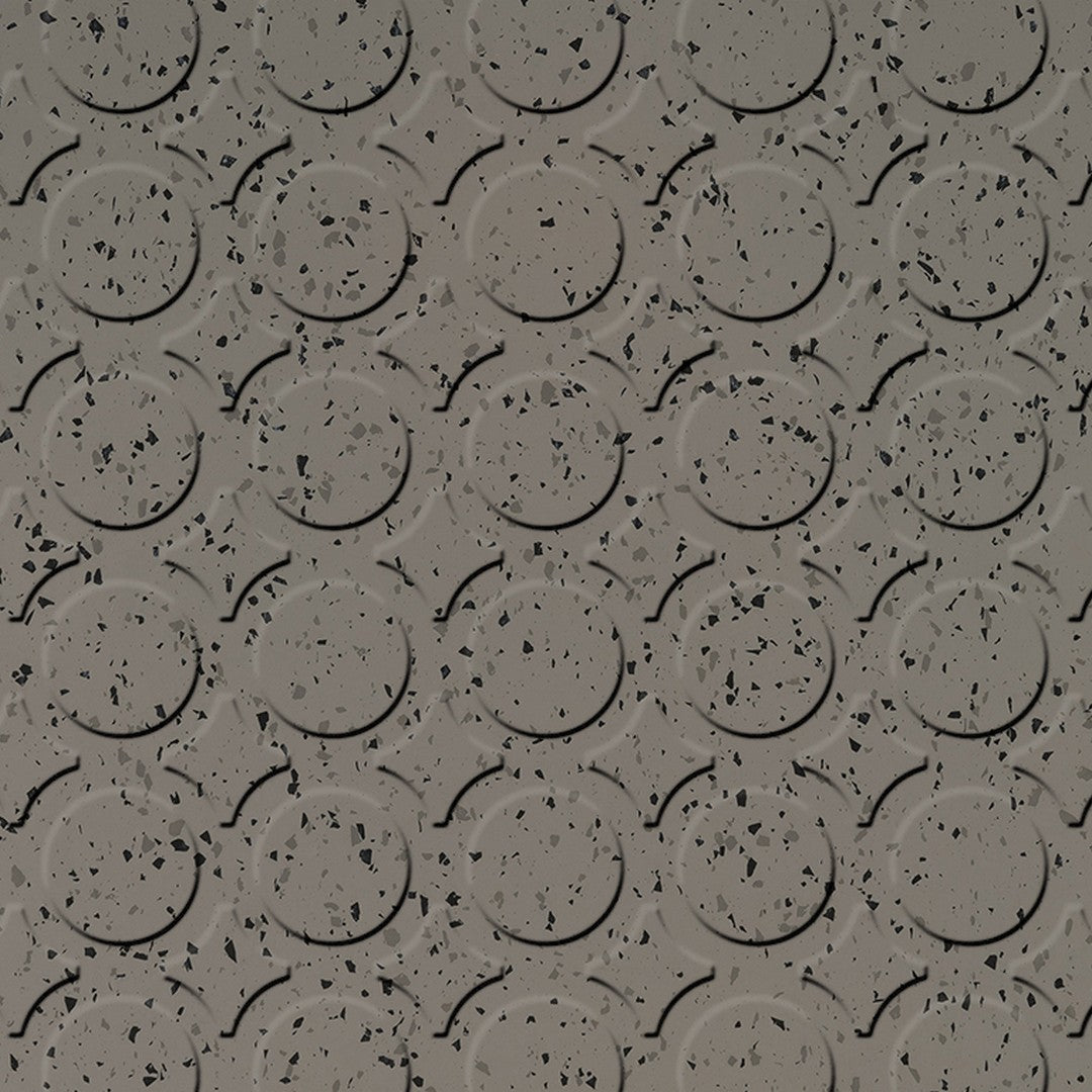 Flexco SpexTones Radial III 18" x 18" Rubber Tile
