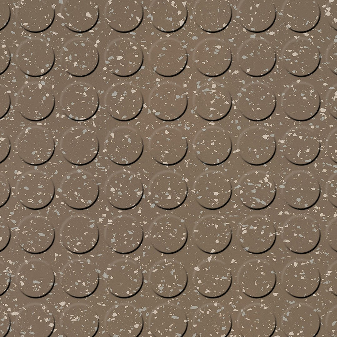 Flexco SpexTones Radial II 18" x 18" Rubber Tile