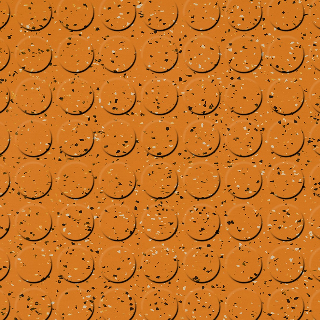 Flexco SpexTones Radial II 18" x 18" Rubber Tile