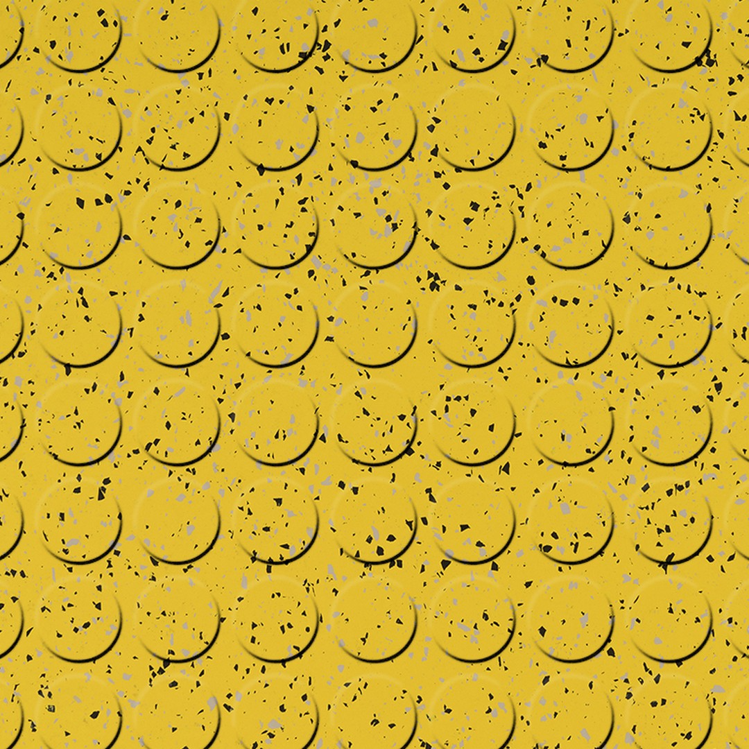 Flexco SpexTones Radial II 18" x 18" Rubber Tile