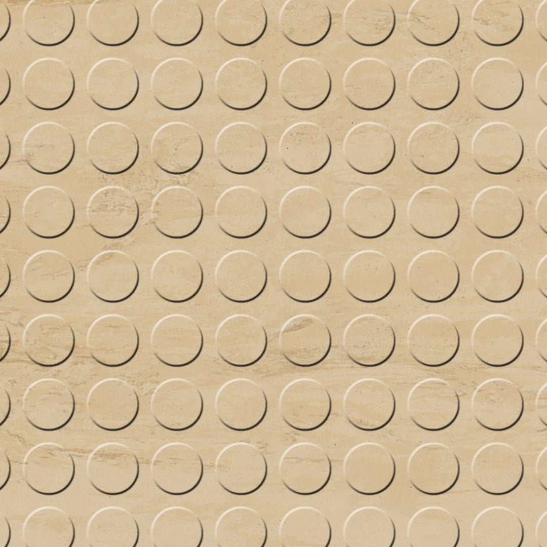 Flexco Evolving Styles Radial Low Profile 18" x 18" Wood Elements Rubber Tile