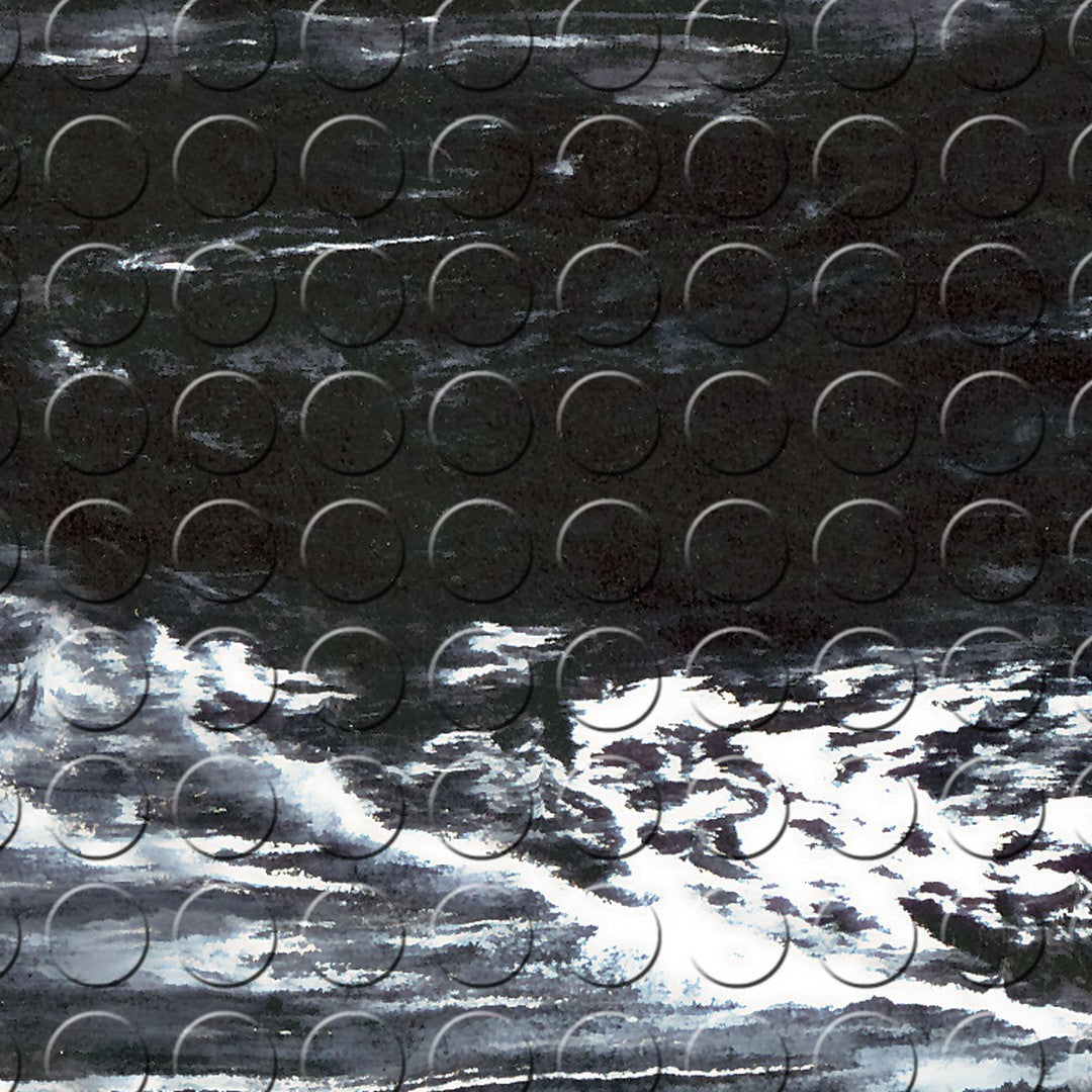 Flexco Evolving Styles Radial Low Profile 18" x 18" Creative Elements Rubber Tile