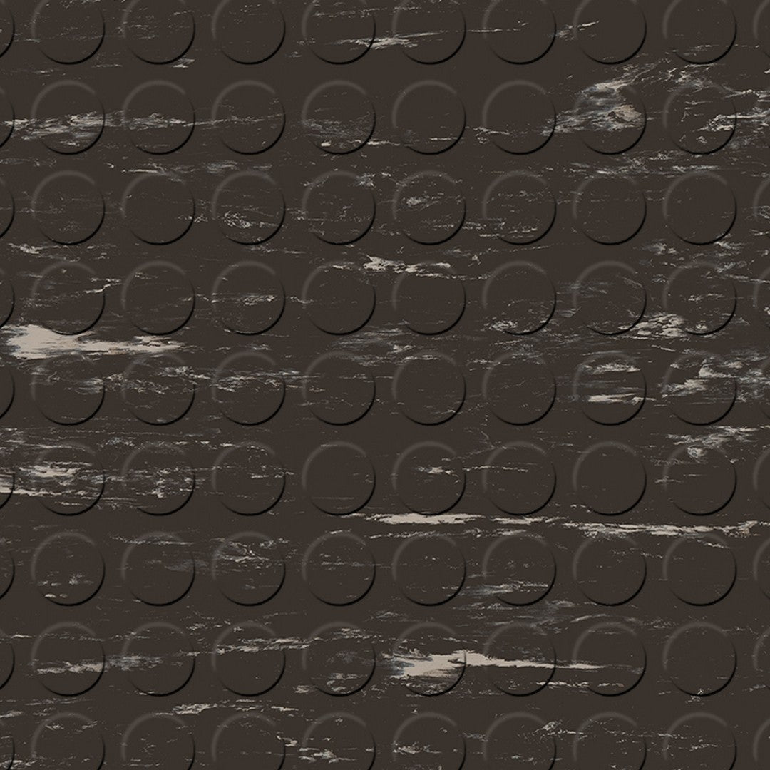 Flexco Evolving Styles Radial Low Profile 18" x 18" Wood Elements Rubber Tile