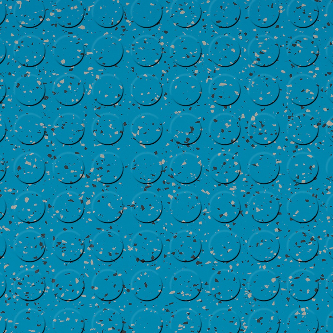 Flexco SpexTones Radial Low Profile 18" x 18" Rubber Tile