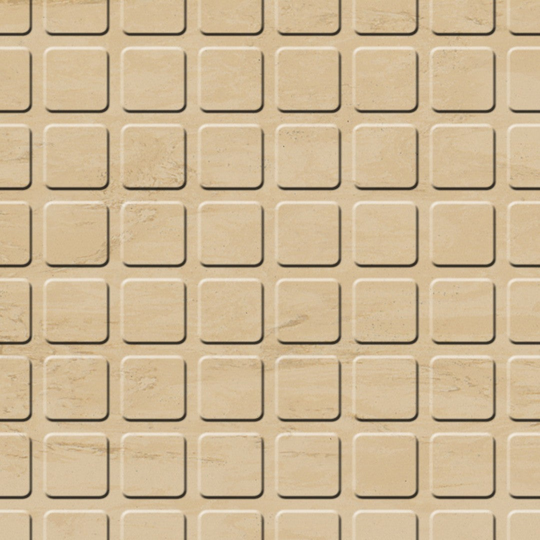 Flexco Evolving Styles Square2 18" x 18" Wood Elements Rubber Tile