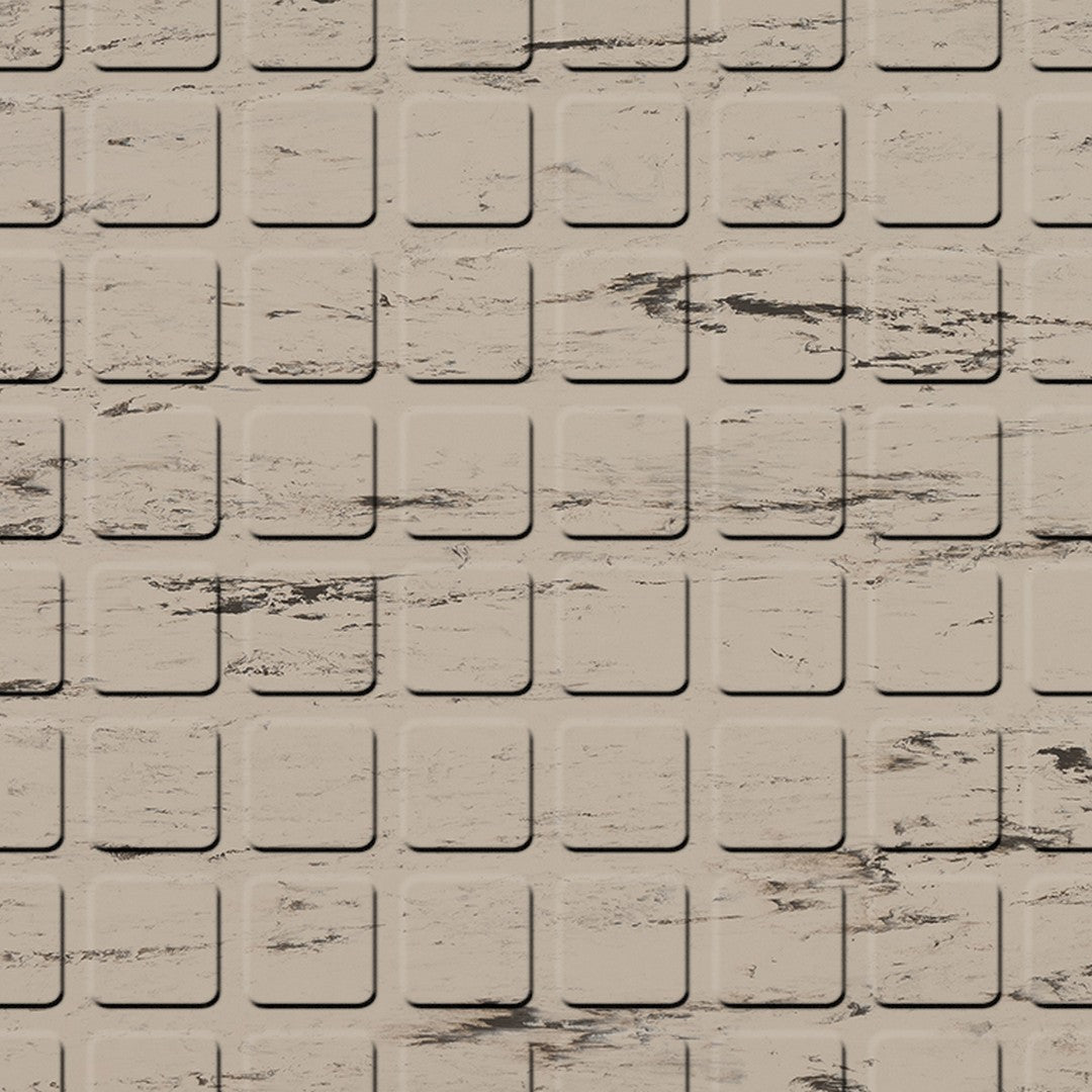 Flexco Evolving Styles Square2 18" x 18" Wood Elements Rubber Tile