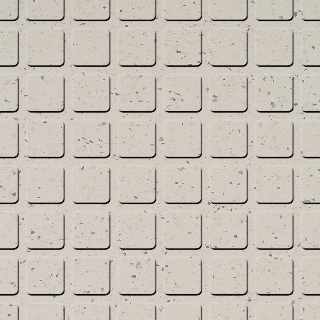 Flexco SpexTones Square2 18" x 18" Rubber Tile