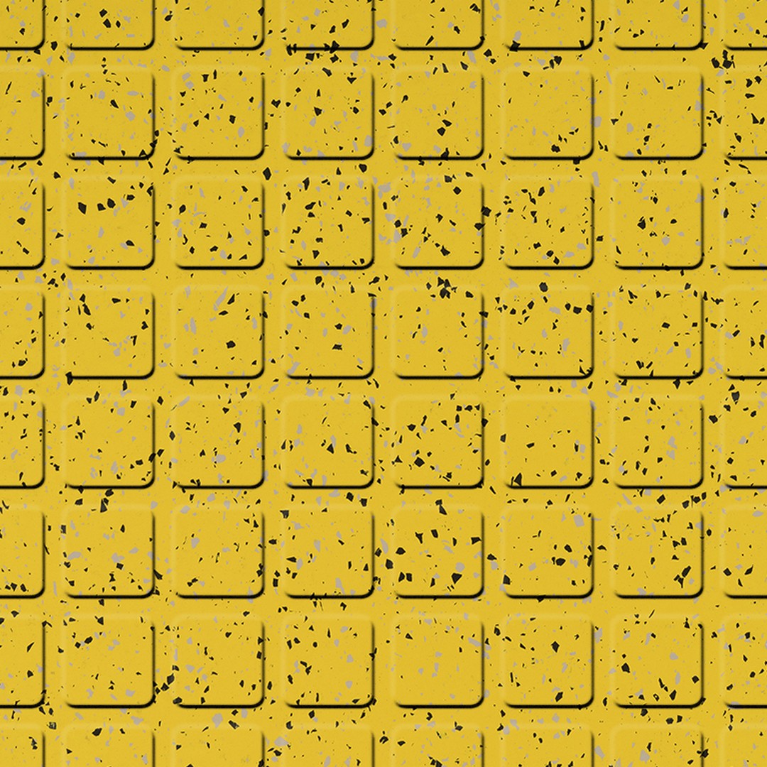 Flexco SpexTones Square2 18" x 18" Rubber Tile