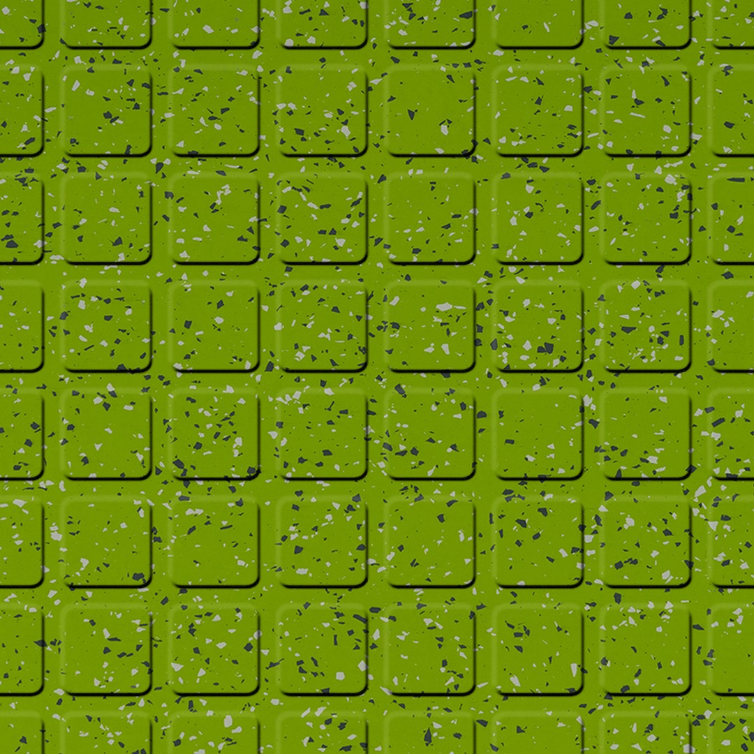 Flexco SpexTones Square2 18" x 18" Rubber Tile