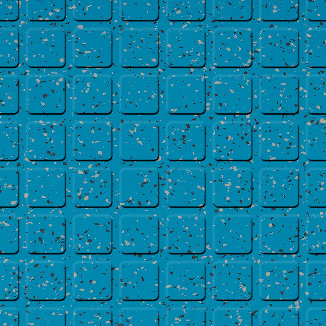 Flexco SpexTones Square2 18" x 18" Rubber Tile