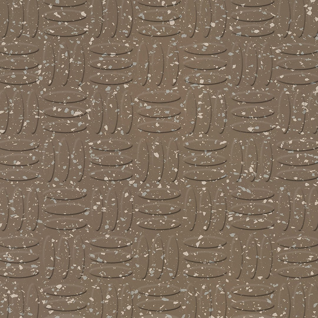 Flexco SpexTones Weave 18" x 18" Rubber Tile