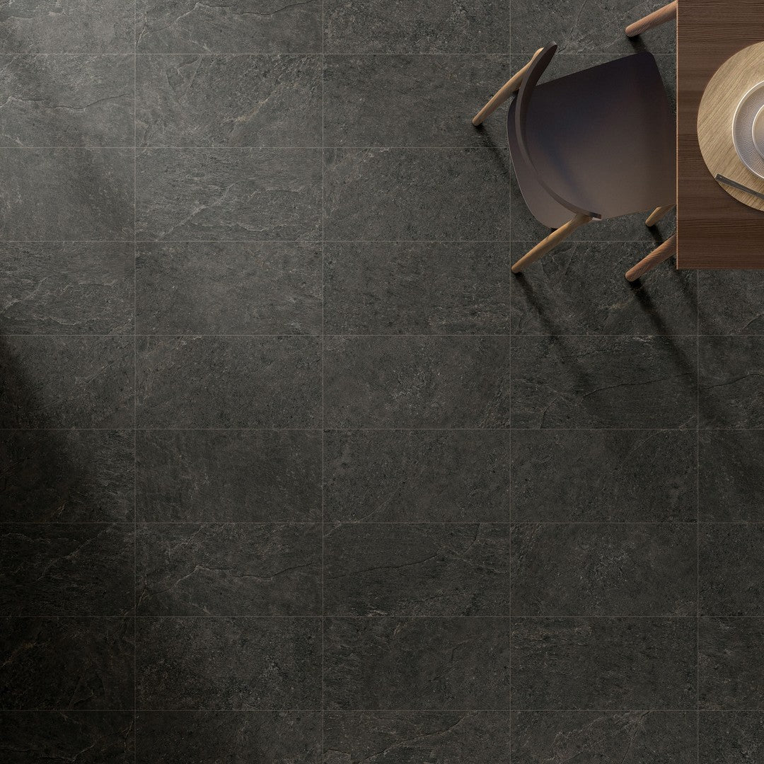 Bedrosians-Farmhouse-Living-12-x-24-Matte-Porcelain-Field-Tile-Slate