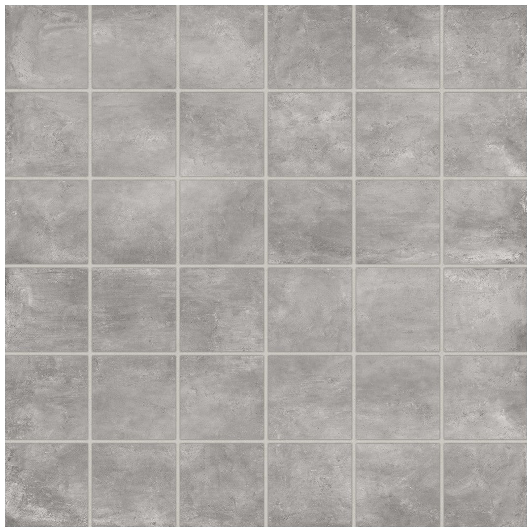 Bedrosians +One 12" x 12" Matte Porcelain 2" Mosaic