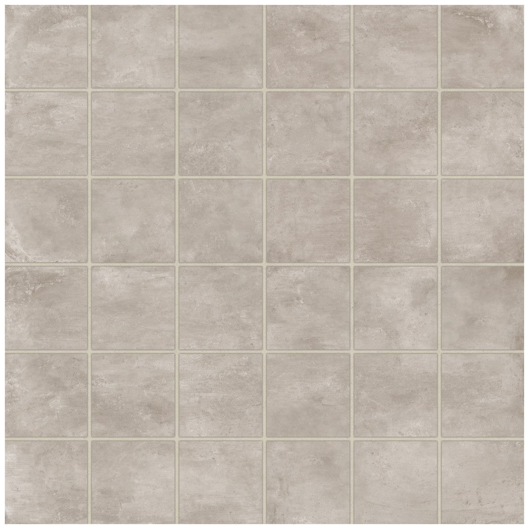 Bedrosians +One 12" x 12" Matte Porcelain 2" Mosaic