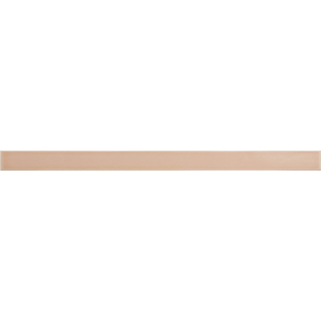 MiR Flatiron 0.5" x 7.9" Pressed Glossy Ceramic Wall Tile