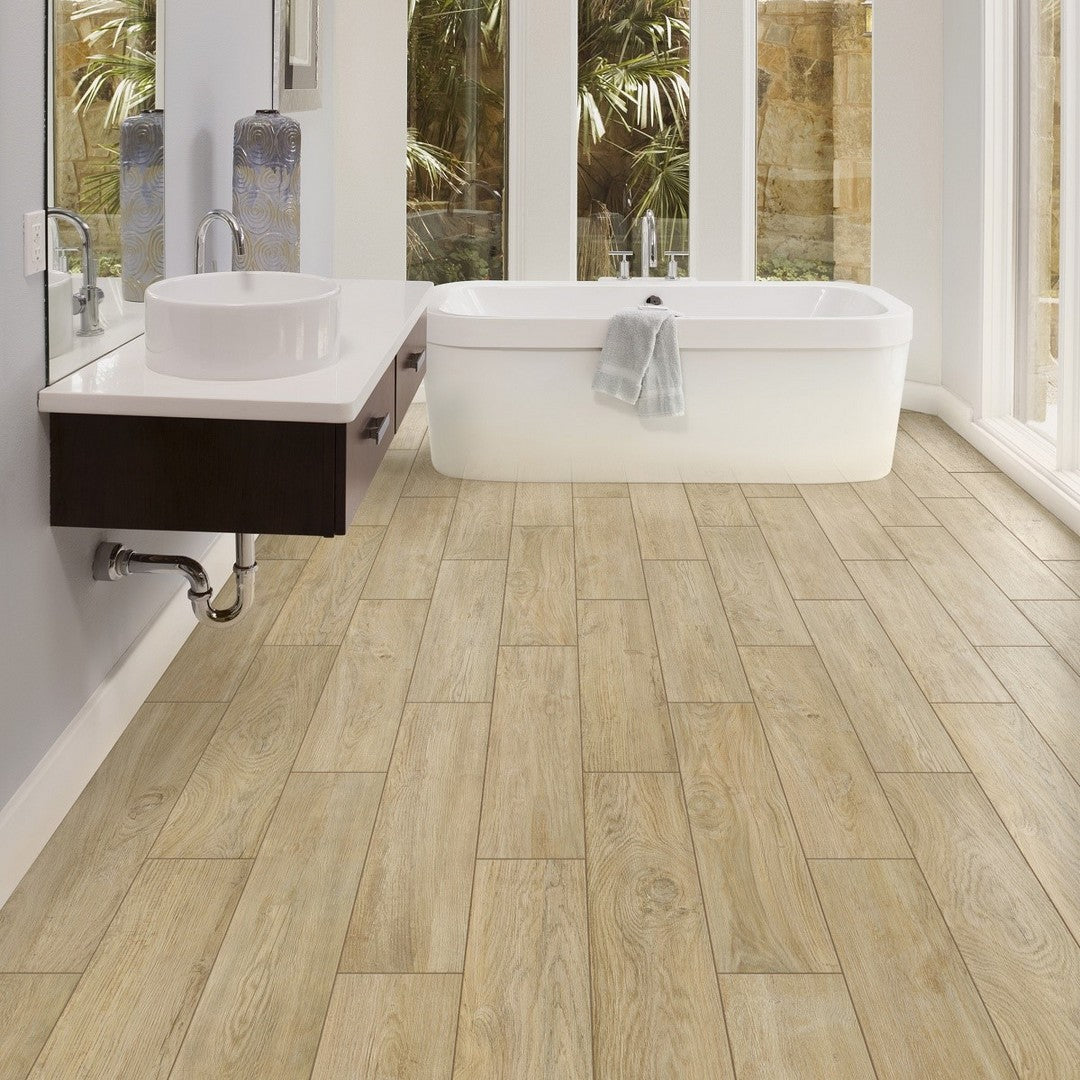 Florida Tile Magnolia 8" x 36" Porcelain Matte Tile Fir