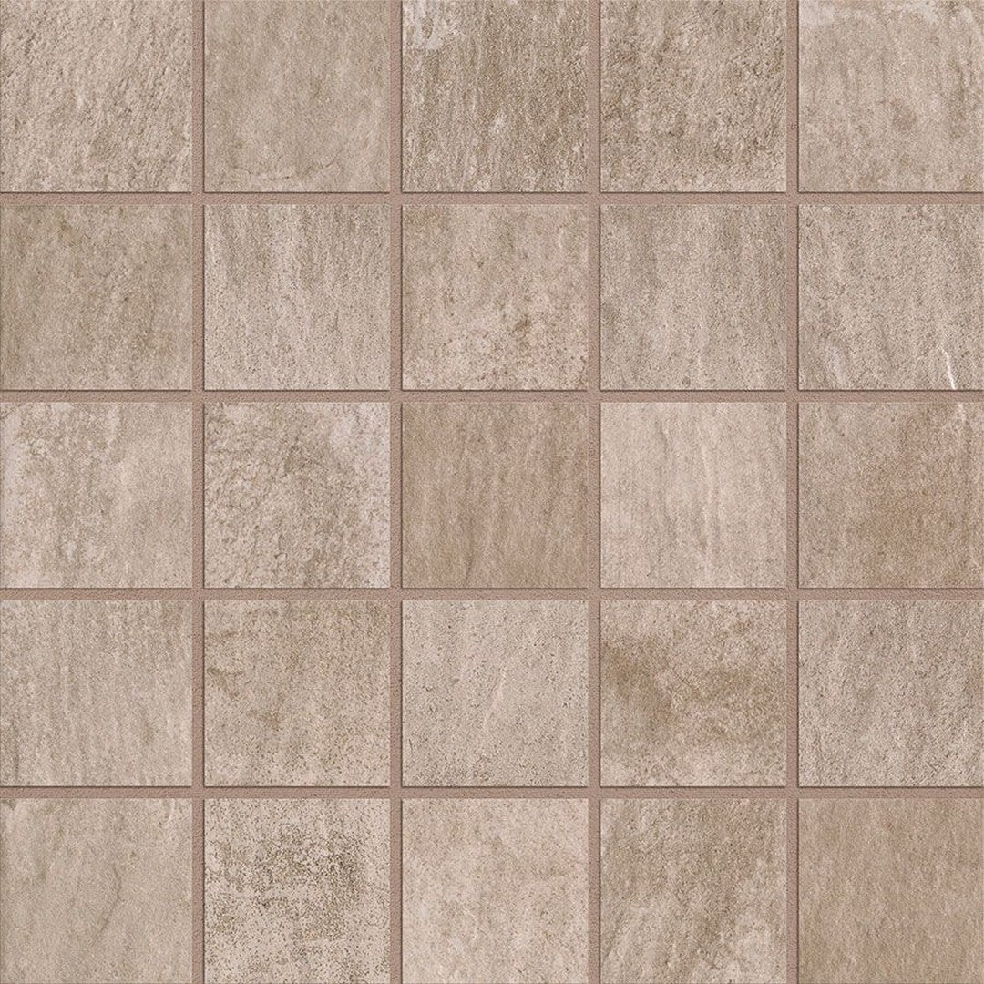 Florida Tile Continent 12" x 12" Matte Glazed Porcelain Mosaic