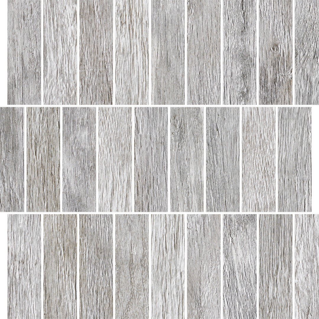 Florida Tile Cellar 12" x 12" Matte Stack Porcelain Mosaic