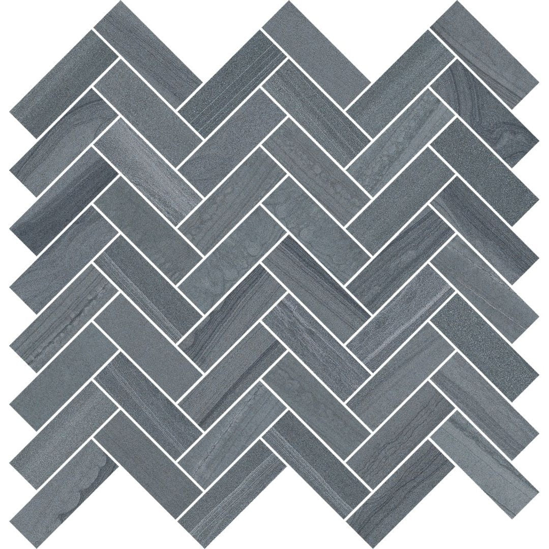Florida Tile Sequence 12" x 12" Herringbone Matte Porcelain Mosaic
