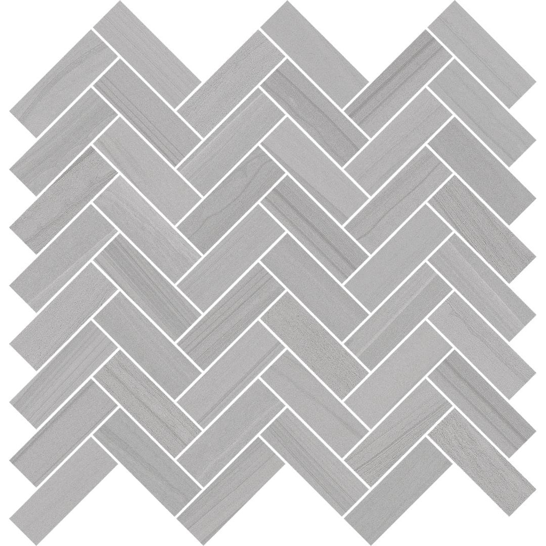 Florida Tile Sequence 12" x 12" Herringbone Matte Porcelain Mosaic