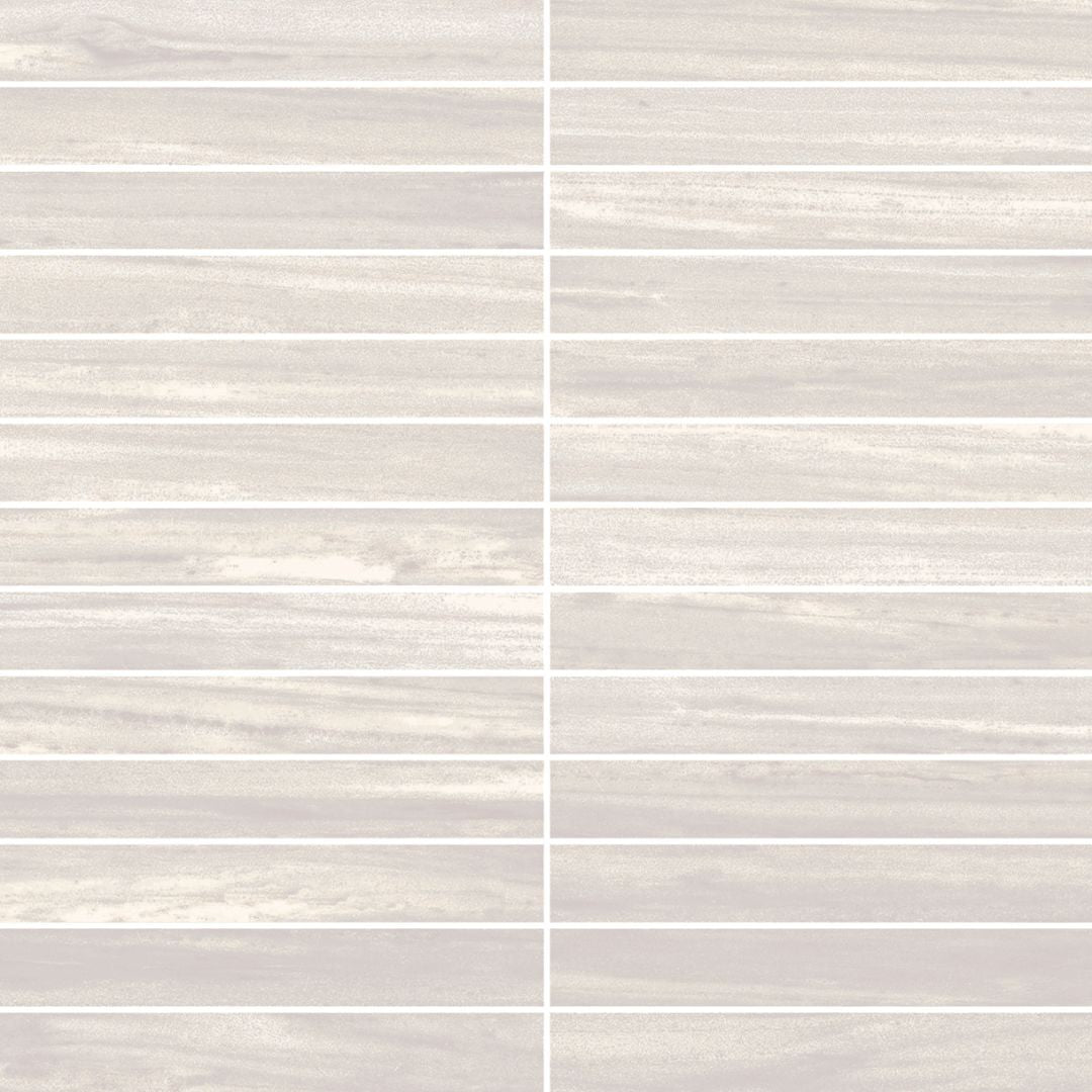 Florida Tile Ainslee Park 11.69" x 11.69" Matte Stack Porcelain Mosaic