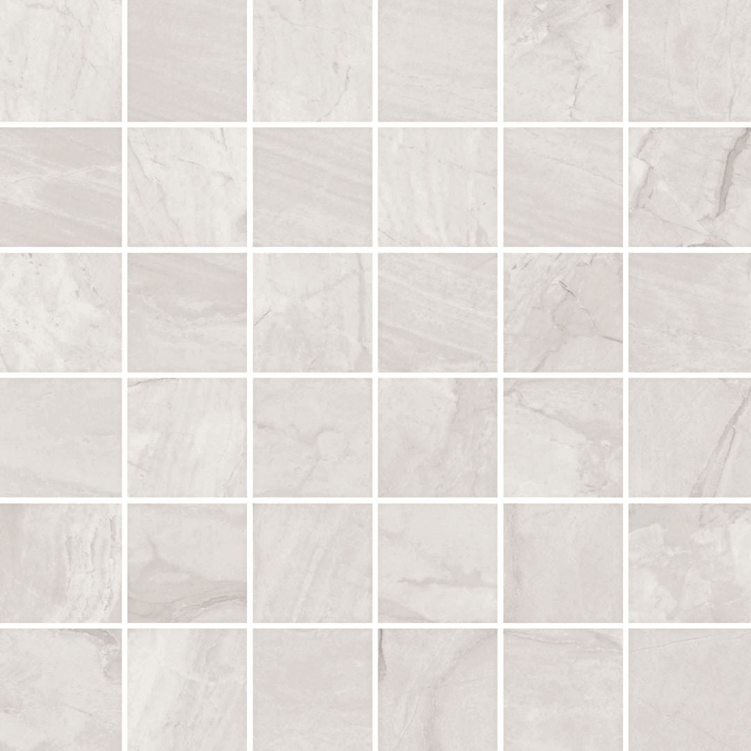 Florida Tile Ainslee Park 12" x 12" Matte Porcelain Mosaic
