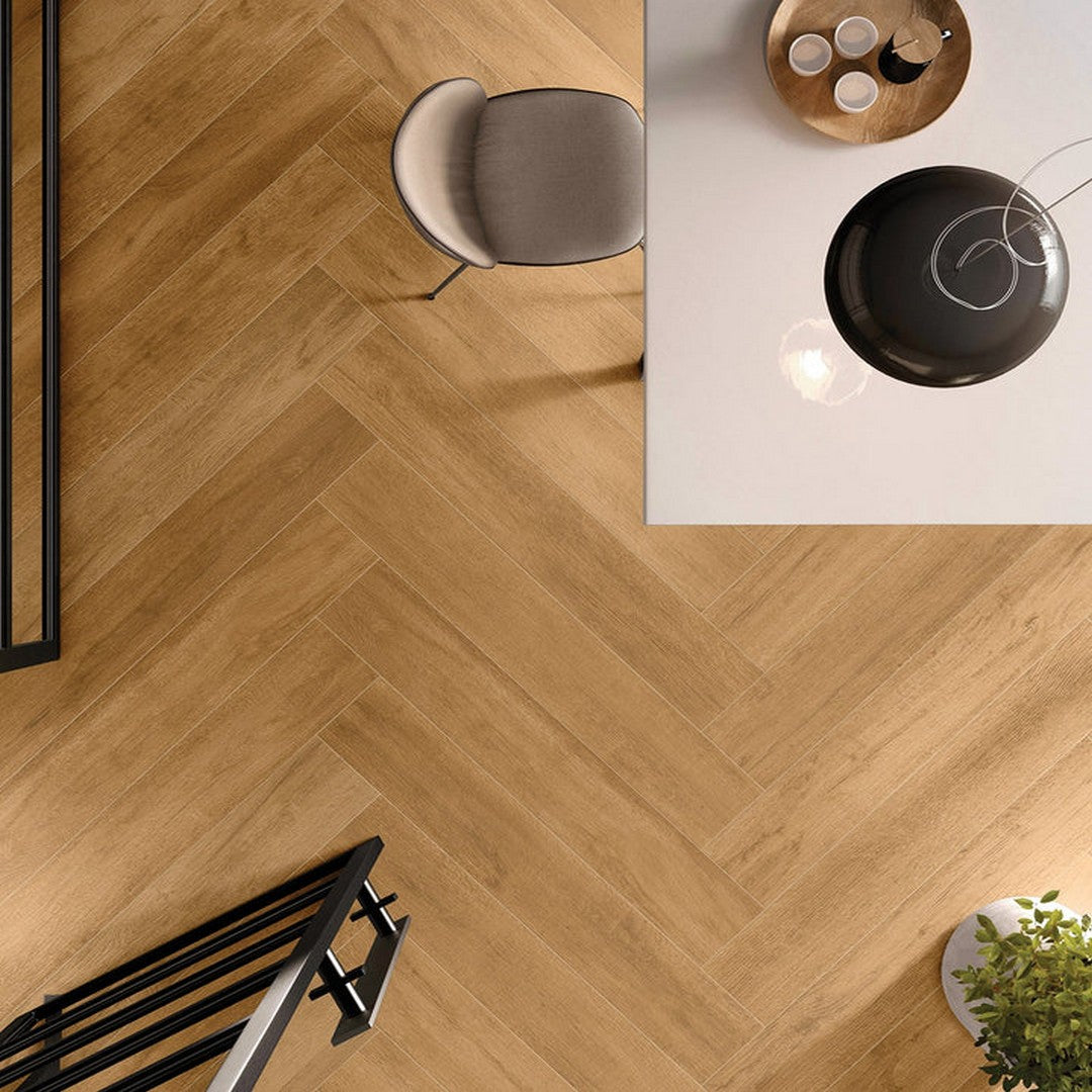 Florida-Tile-Bellanova-8-x-48-Rectified-Porcelain-Tile-Honey