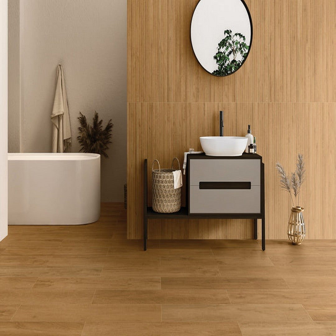 Florida-Tile-Bellanova-8-x-48-Rectified-Porcelain-Tile-Macchiato