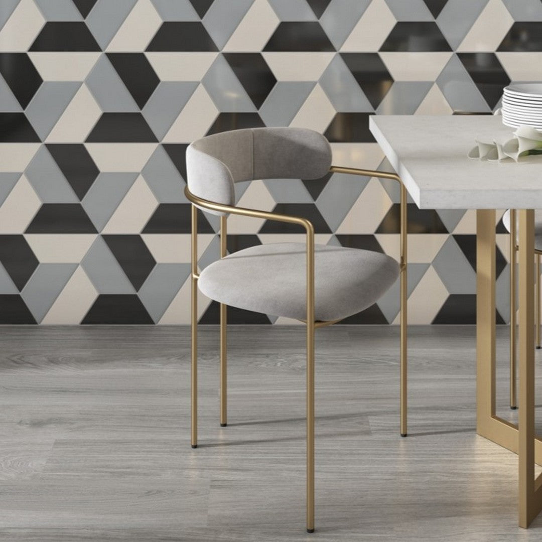 Florida-Tile-Emotive-4-x-9-Ceramic-Glossy-Tile-Coy-Grey