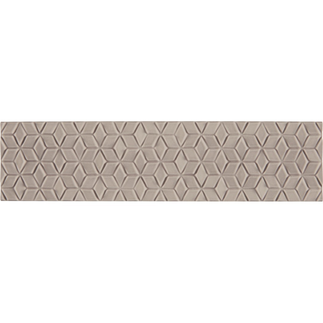 Florida Tile Emotive 3" x 12" Pressed Listellos Glossy Ceramic Tile