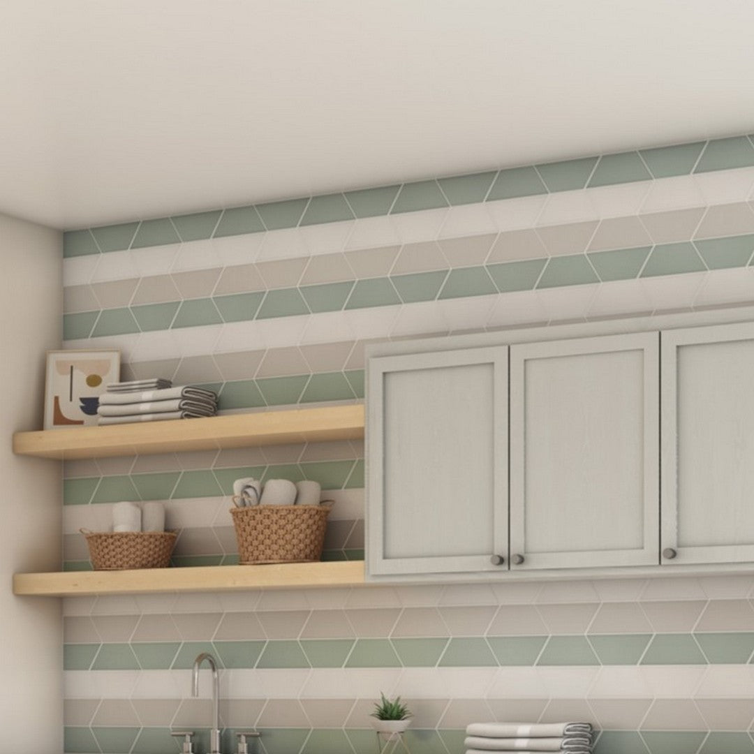 Florida-Tile-Emotive-4-x-9-Ceramic-Silk-Tile-Envy-Green