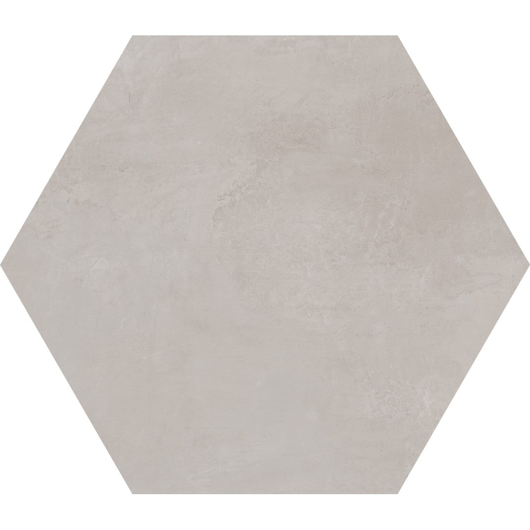 Florida Tile East Village 22.5" x 22.5" Rectified Matte Hexagon Porcelain Tile