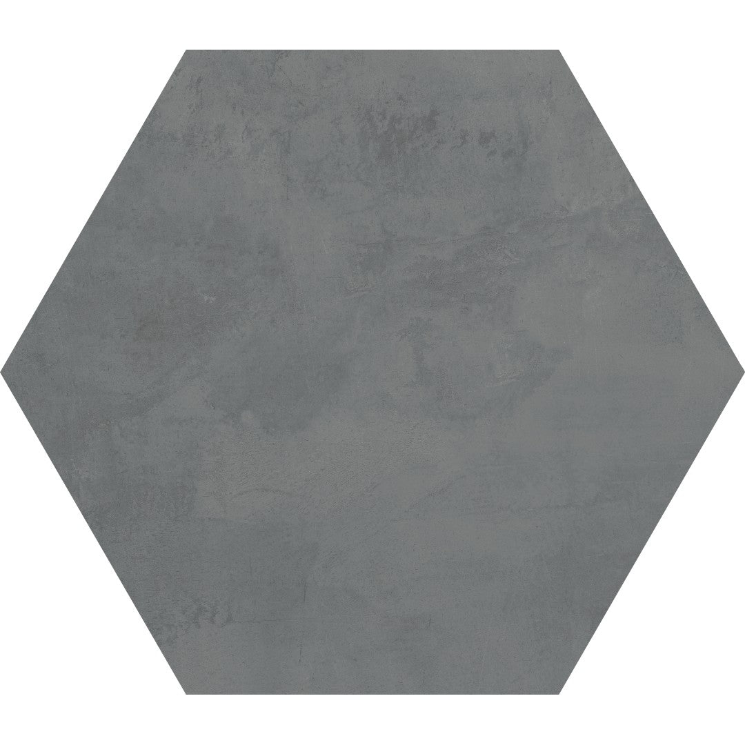 Florida Tile East Village 22.5" x 22.5" Rectified Matte Hexagon Porcelain Tile