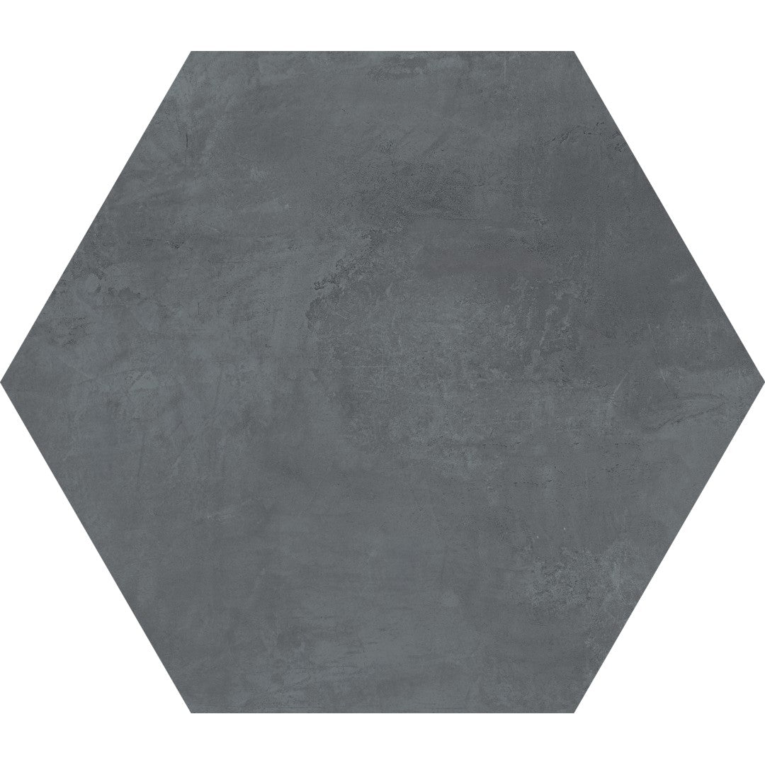 Florida Tile East Village 22.5" x 22.5" Rectified Matte Hexagon Porcelain Tile