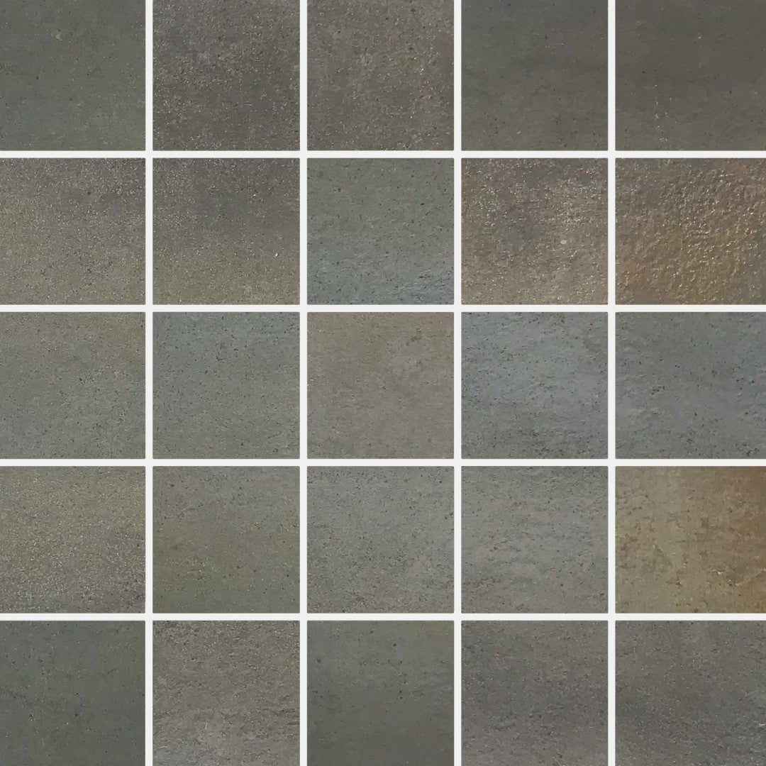Florida Tile Urban Foundry 12" x 12" Pressed Matte Porcelain Mosaic