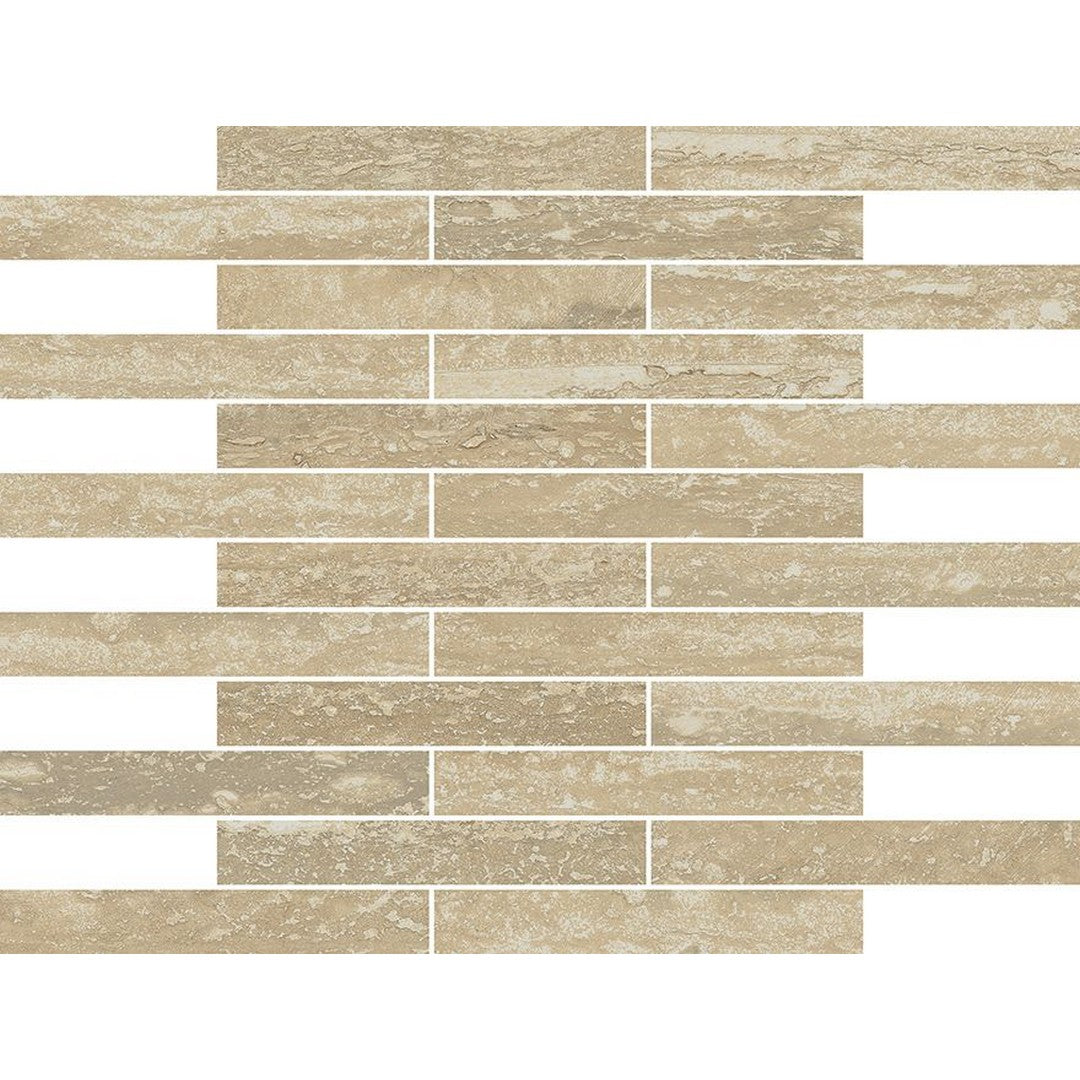Florida Tile Gravitate 12" x 12" Pressed Matte Offset Brick Porcelain Mosaic