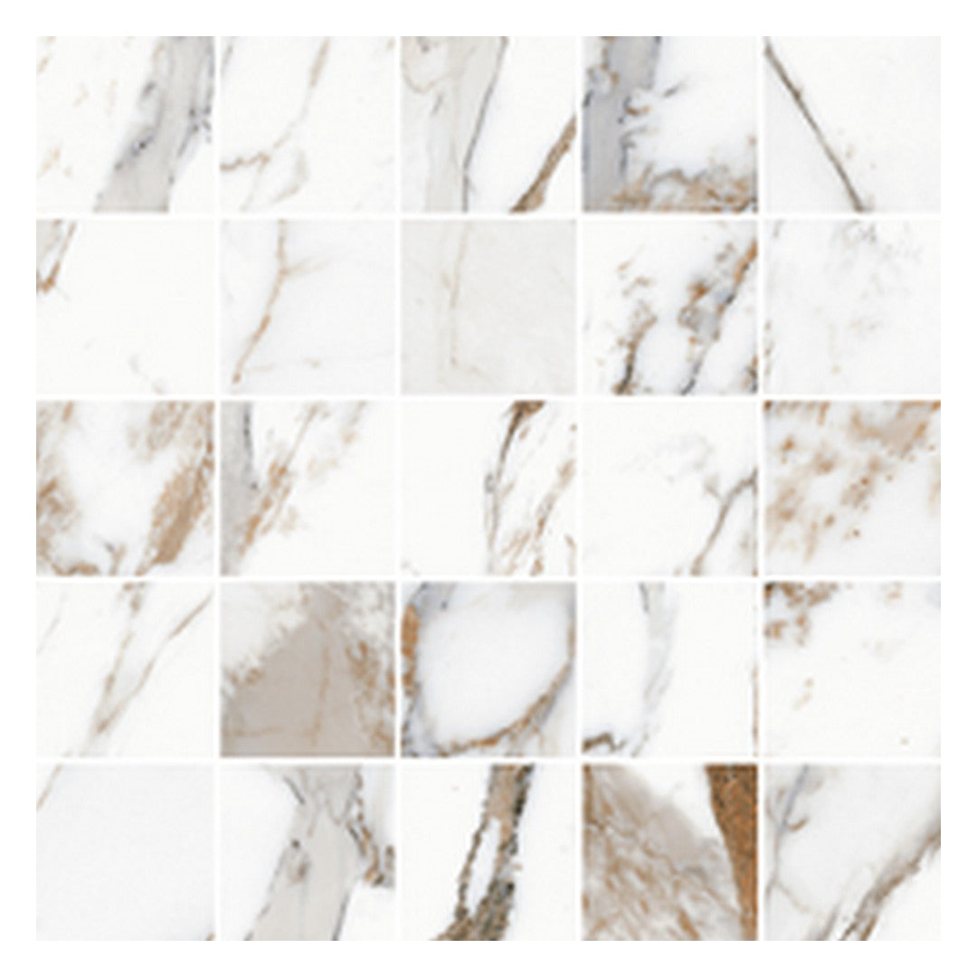 Florida Tile Indulge 12" x 12" Rectified Matte Porcelain Mosaic