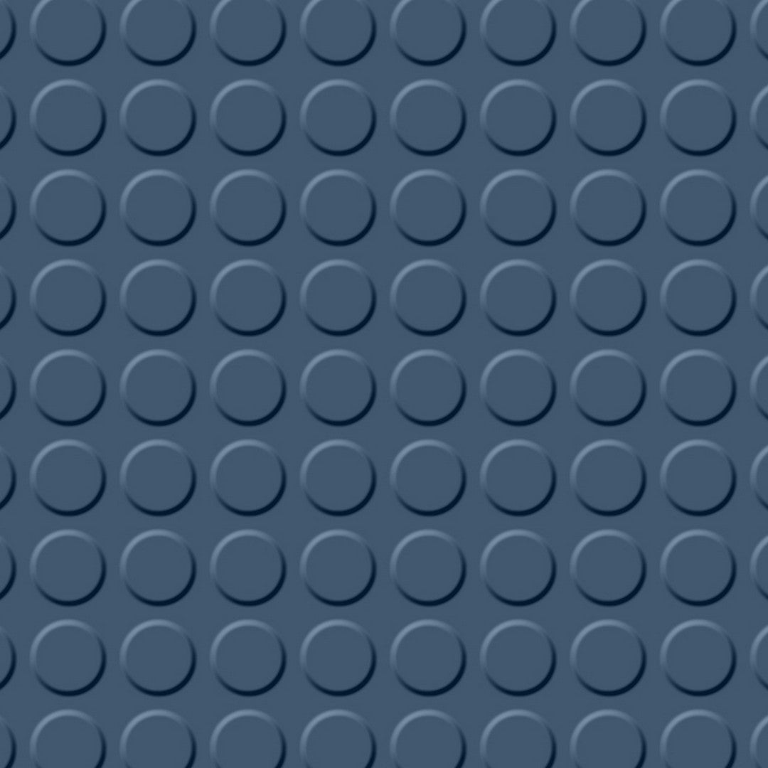 Flexco Flextones Radial High Profile 18" x 18" Rubber Tile