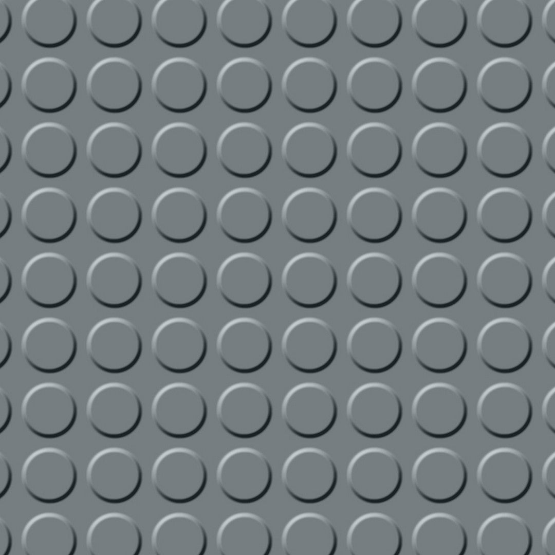 Flexco Flextones Radial High Profile 18" x 18" Rubber Tile