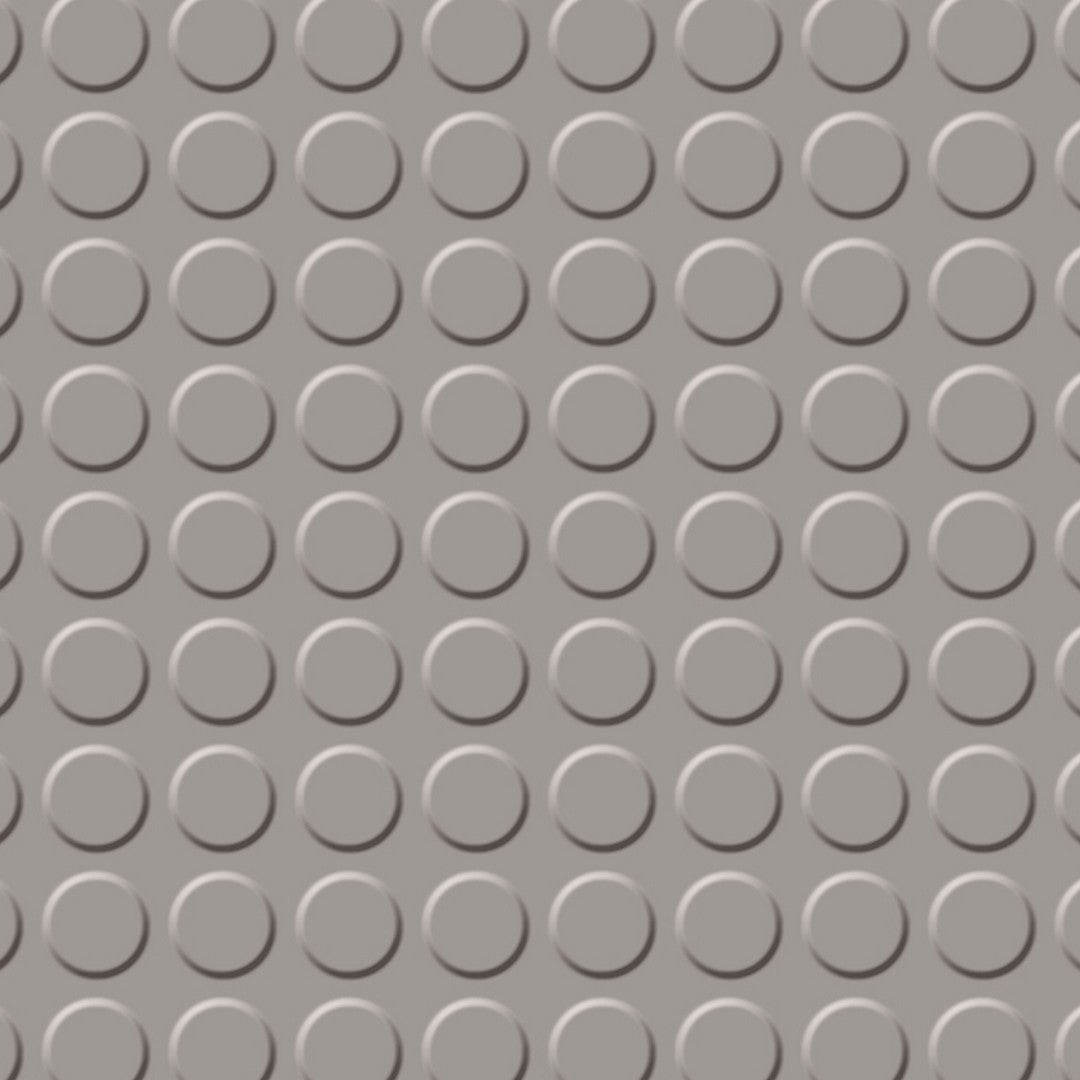 Flexco Flextones Radial High Profile 18" x 18" Rubber Tile