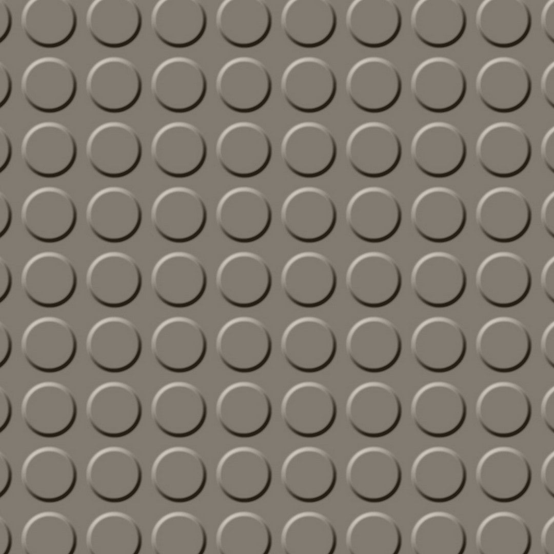 Flexco Flextones Radial High Profile 18" x 18" Rubber Tile