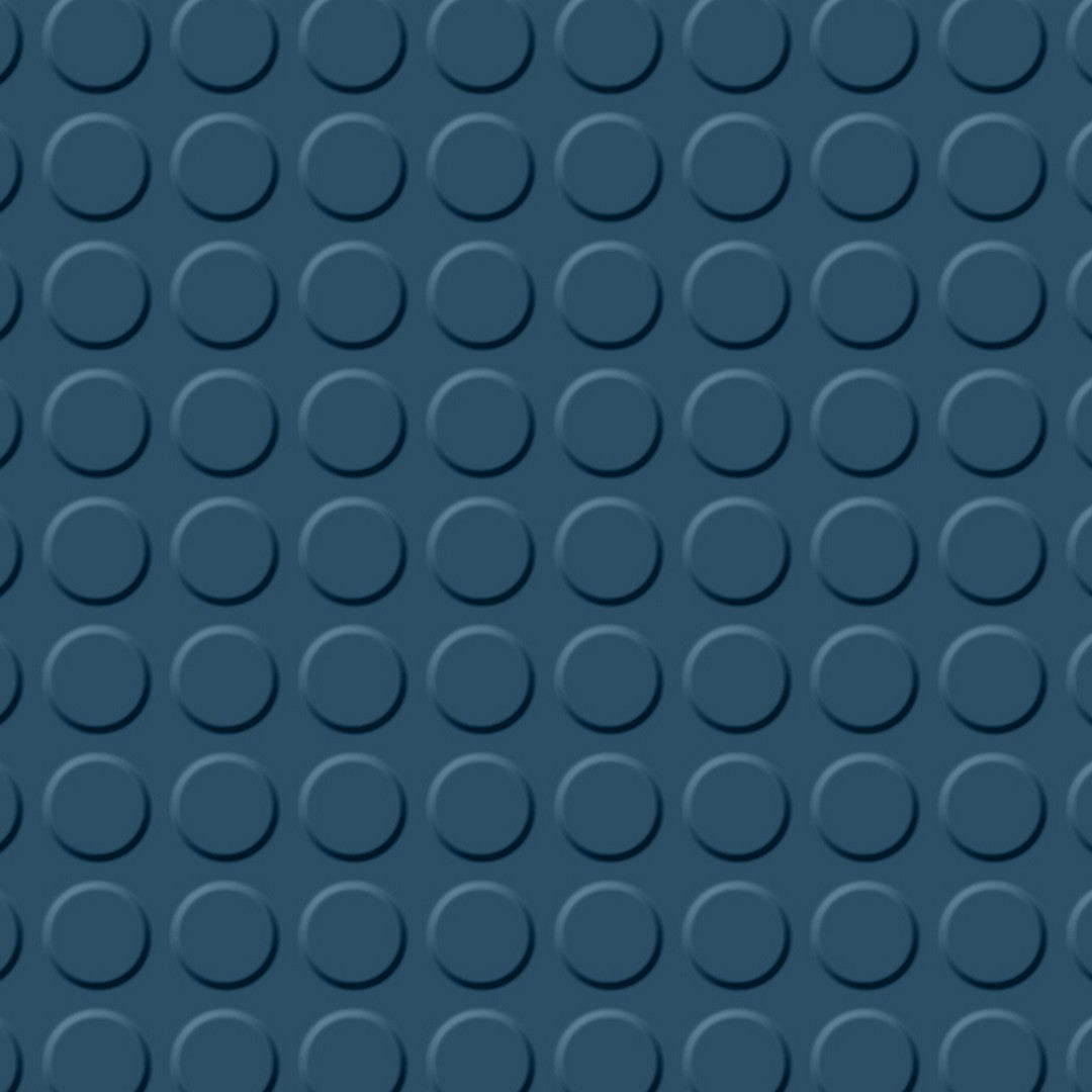 Flexco Flextones Radial High Profile 18" x 18" Rubber Tile