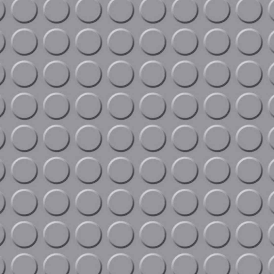 Flexco Flextones Radial High Profile 18" x 18" Rubber Tile